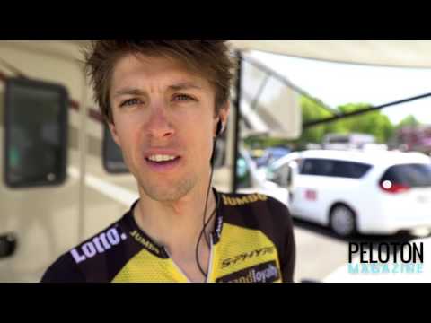 Peloton Magazine - Tour of California with George Bennett and the Bianchi Oltre XR4