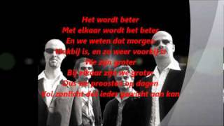 blØf- Het wordt beter  (lyrics)