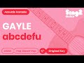 GAYLE - abcdefu (Karaoke Acoustic)
