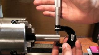 Optimum D180x300 lathe leveling