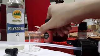 DIY Dust mite spray using essential oils