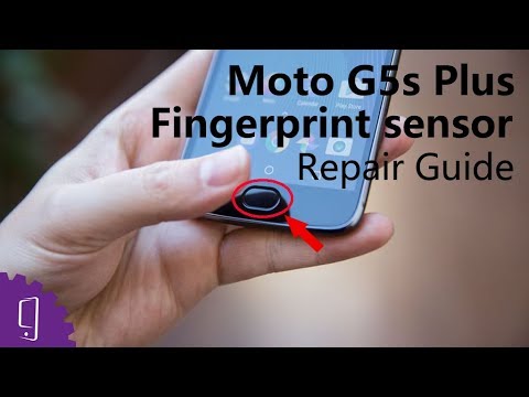 Moto G5s Plus Fingerprint scanner Repair Guide丨Replacement