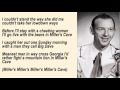 Hank Snow - Miller's Cave with Lyrics - CountrySongLyrics Hank Snow - Miller's Cave with Lyrics