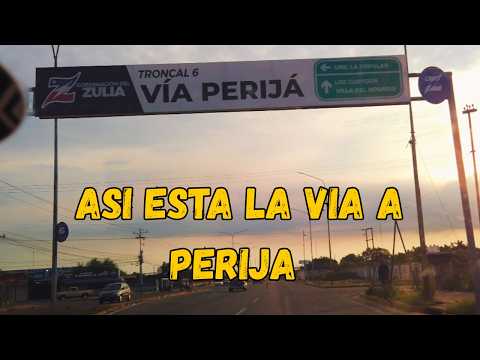 Recorriendo la via PERIJA  hasta el autodromo DEL ZULIA