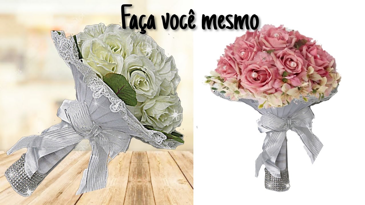 CASAMENTO SIMPLES - FAÇA SEU BUQUE DE FLORES SEM GASTAR MUITO