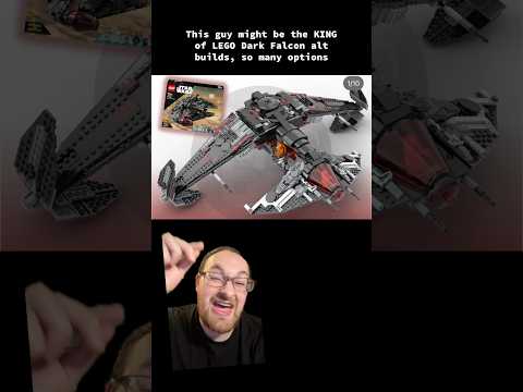 These LEGO Dark Falcon alt builds are SICK! #lego #legos #legostarwars #starwars #legosets #toys