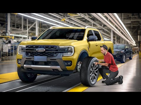 , title : 'How They Build US New Best Seller PickUp Truck - Ford Ranger Production Line'