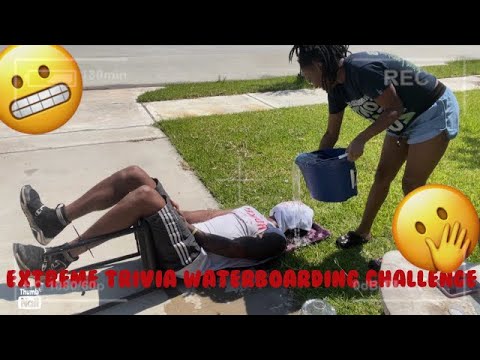 Extreme Trivia Waterboarding Challenge!!!
