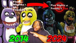 Five Night's At Freddy's Plus Remake Is WAY SCARIER Than The ORIGINAL!