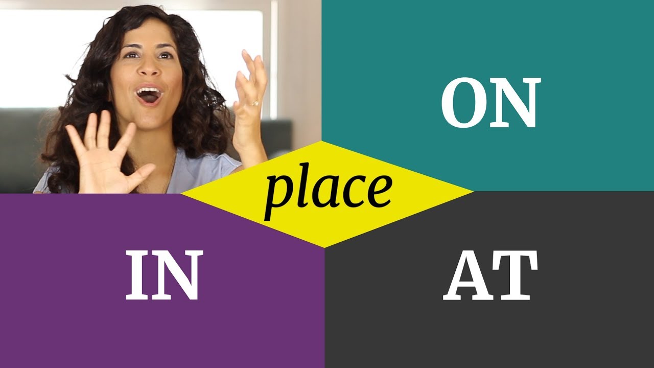 When to use ON, IN and AT correctly in English | prepositions of place | part 2