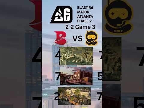 BLAST R6 Major Atlanta - Phase 2 Day 5 Results