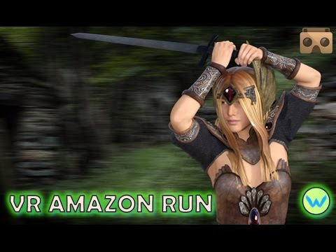VR Amazon Run - Google Cardboard Game Video