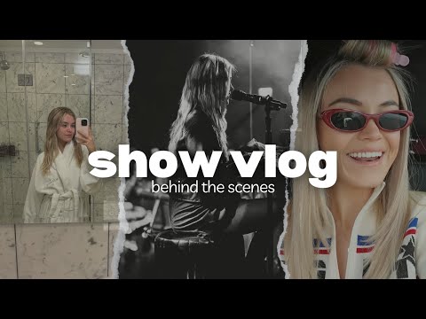 SHOW VLOG !!! show prep & show day | Lea Heart Behind The Scenes