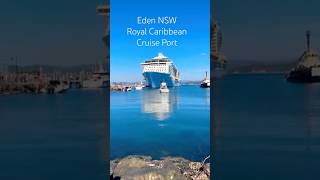 Royal Caribbean Ovation of the Seas, Eden NSW cruise terminal. @RoyalCaribbeanBlog