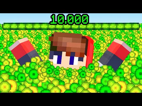 GoldDice Gaming - I Reached 10000 Levels in Minecraft Hardcore