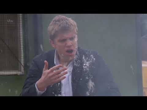 Robert and Aaron Spray Each Other With a Fire Extinguisher - Emmerdale