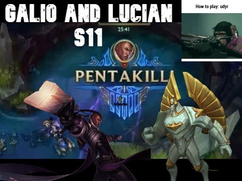League of Legends | Lucian and Galio BOT LANE DUO S11 | Gamer Time 101