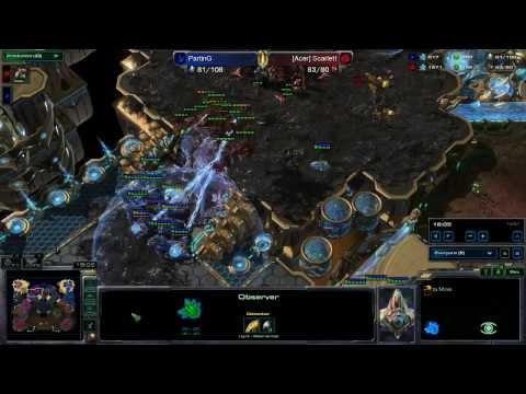 SeKo Starcraft - Scarlett vs Parting - Game 1 - Red Bull Battlegrounds - SC2 HOTS Replay