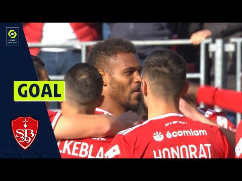 Goal Steve MOUNIE (3' - SB29) STADE BRESTOIS 29 - RC LENS (4-0) 21/22