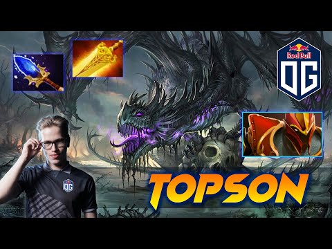 OG.Topson Dragon Knight - Dota 2 Pro Gameplay [Watch & Learn]