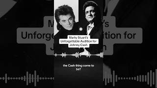 How Marty Stuart became a member of Johnny Cash&#39;s band! Listen to the full interview on our YouTube.