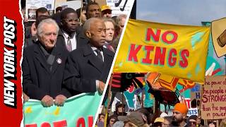 Robert De Niro And Al Sharpton Lead NYC ‘No Kings’ March