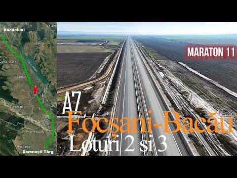 AUTOSTRADA A7 Focșani - Bacău LOTURI 2+3 | Stadiul lucrărilor la 25.11.2025 | MARATON 11