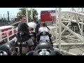 Steeplechase Roller Coaster Onride POV Luna Park Scream Zone Coney Island New York