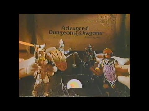 1984 Advanced Dungeons & Dragons Action Figures Commercial