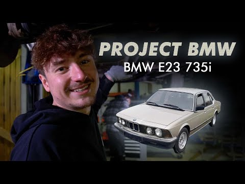PROJECT BMW E23 - TAG 1 - Projektvorstellung und der Beamer wird zerlegt