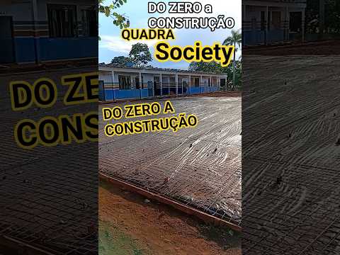 ESTAO CONSTRUINDO Quadra Society AQUI OMDE EU MORO #shorts #vidanaroça