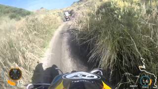 preview picture of video 'Foxton Beach quad ride - Crash'