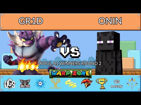 Warp Zone - Pool A1 Winners Round 2 - GR1D(Incineroar) Vs. Onin(Steve)