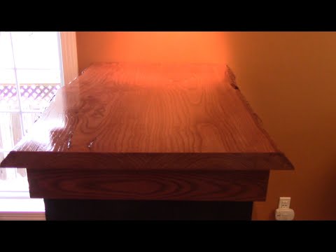 The Woodpecker Ep 271 - Live edge fireplace top