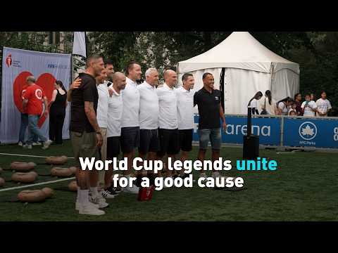 World Cup legends unite for a good cause