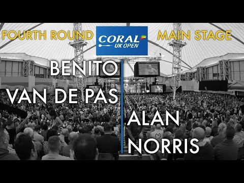 2017  Coral UK Open of Darts Round 4  van de Pas vs Norris