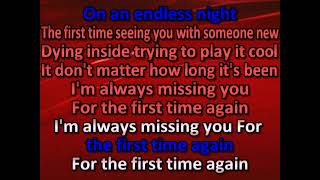 Jason Aldean ft. Kelsea Ballerini - First Time Again  (duet) (karaoke)  (by request)
