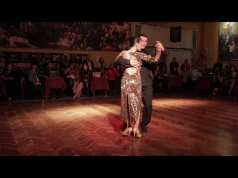  Guido Palacios  and  Florencia Zarate  are  dancing  at  Tango Secrets Festival  in  2016
