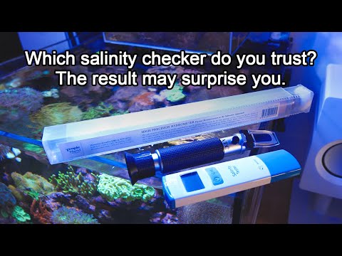 Testing 3 Different Salinity Checkers For My Reef Tank