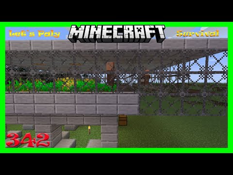 Let's Play Minecraft Survival Ep. 342 (Villages Going Up)
