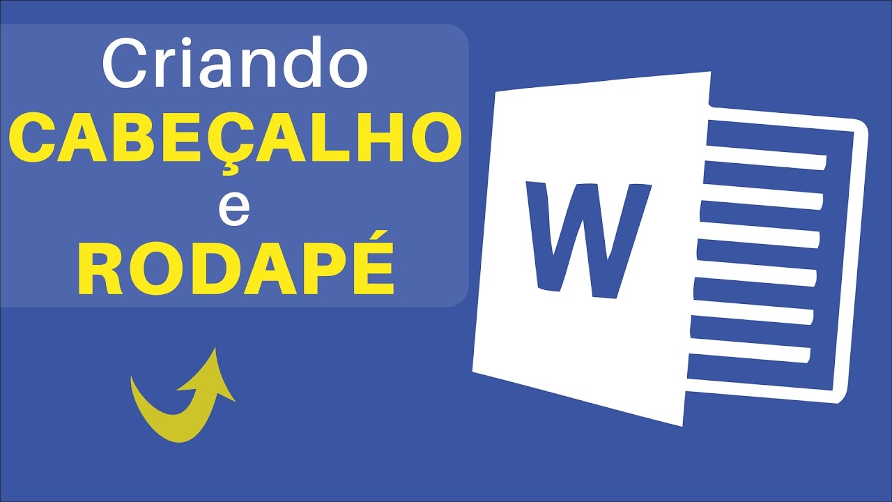 Como Colocar CABEÇALHO e RODAPÉ no Word Passo a Passo