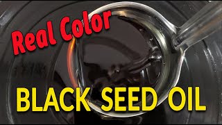 Natural black seed oil color