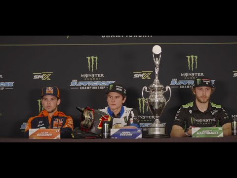 Monster Energy Supercross: Press Conference Round 16 - Denver, CO - May 3, 2025