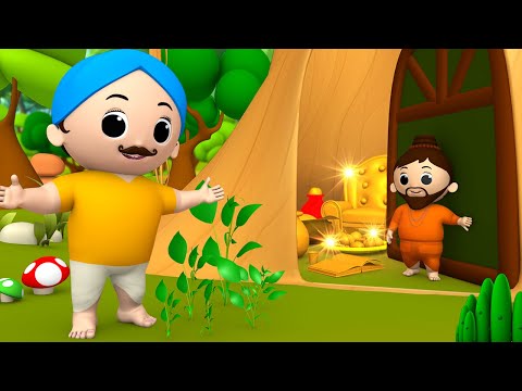 Magical Door Hindi Story | जादुई दरवाजा हिन्दी कहानी - 3D Animated Kids