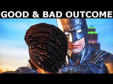 Tiffany Fox - Good vs Bad Ending + Final Outcomes - BATMAN Season 2 The Enemy Within Episode 5