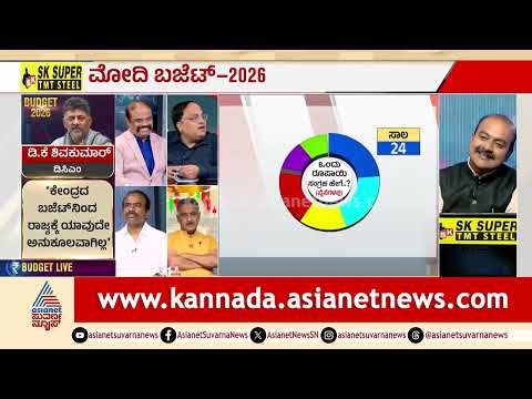 ಮೋದಿ ಬಜೆಟ್‌ನಲ್ಲಿ ಕರ್ನಾಟಕಕ್ಕೆ ಸಿಕ್ಕಿದ್ದೆಷ್ಟು?  Union Budget 2026 Highlights | Suvarna News Discussion