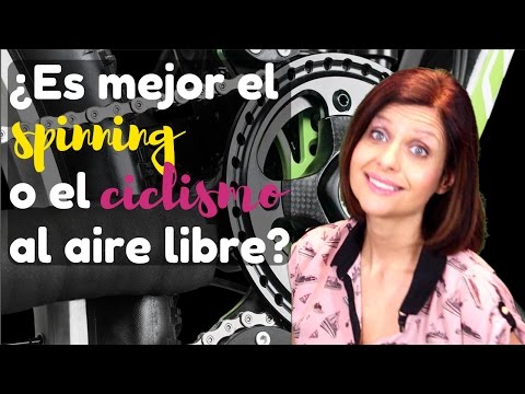 ¿Es mejor el spinning o montar en bici al aire libre?