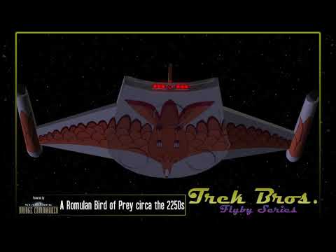 Romulan TOS Bird of Prey - Flyby Series