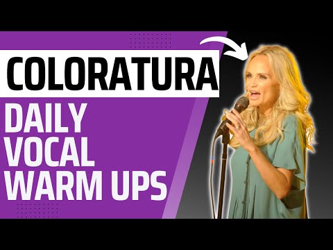 Daily Vocal Warm Ups To Sing High Notes - Best Singing Exercises For Coloratura Soprano