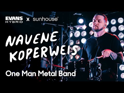 Navene Koperweis "One Man Metal Band" | Sensory Percussion Live at Baby's All Right